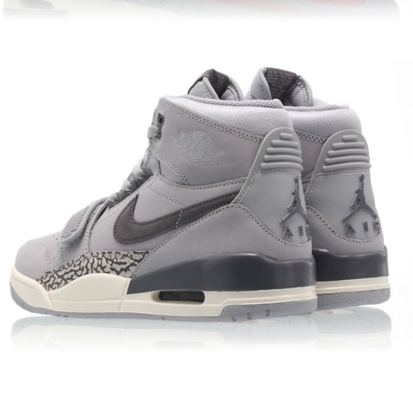 Air Jordan Legacy 322 "￦olf Grey"  deadstock Size 10Mens - Picture 2 of 5
